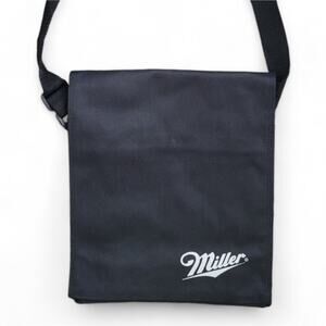 Miller Lite Crossbody Bag for Travel Storage and Pockets Black Durable On the Go